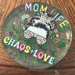 Mom Resin Coaster
