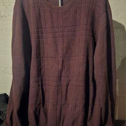 Van Heusen Mens Sweater Sz L