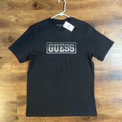 Brand new Men’s Guess brand black tee shirt up for sale 