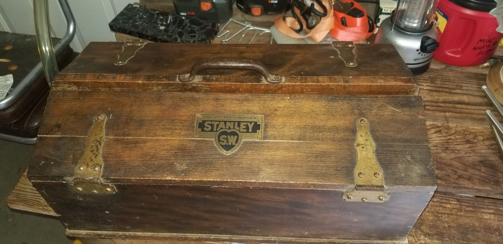 Antique Stanley Works ToolBox
