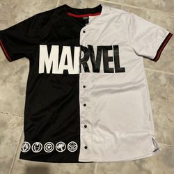 Disney Parks Marvel Avengers Baseball Jersey Adult Large