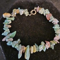 Genuine Watermelon Tourmaline Brac.