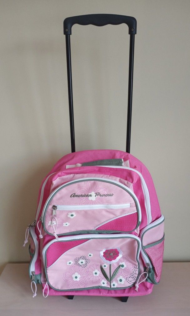 NEW* American Princess Rolling Backpack/ Carry-on