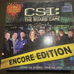 CSI boardgame