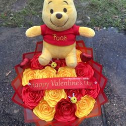 Winnie The Pooh Bouquet /Ramo Buchon 