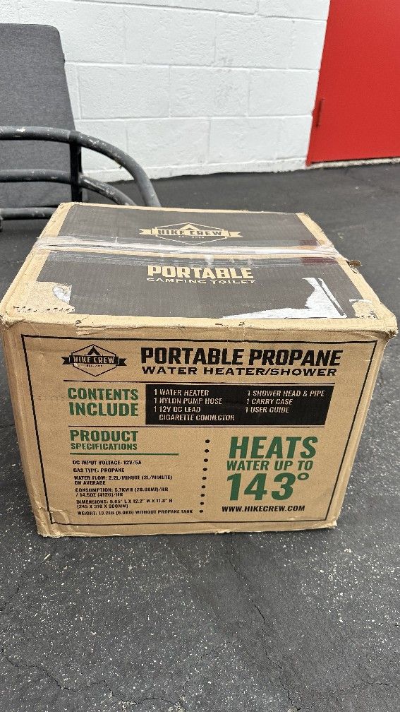 Portable Water Heater