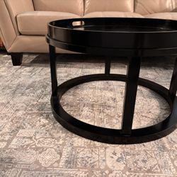 Coffee Table With Detachable Tray 