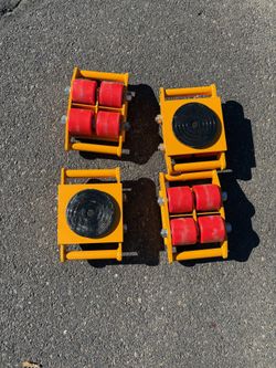 Heavy Duty Dolly Skate Moving Equipment Steel Mover