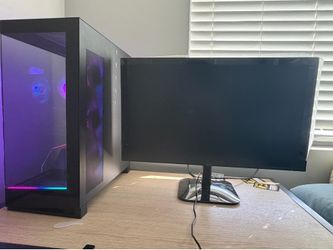 CyberPowerPC Gamer Master Gaming Desktop & ACER Monitor