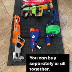 Nerf Gun Wall-read description