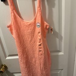 New W/Tags Victoria Secrets Pink Retail $24.50 Size S Petite Salmon Athletic Dress Pretty