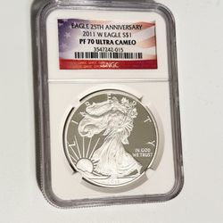 PF Ultra Cameo silver Coin