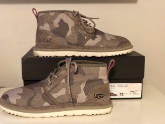 UGG Neumel Camo Size 11 NEW/ Authentic