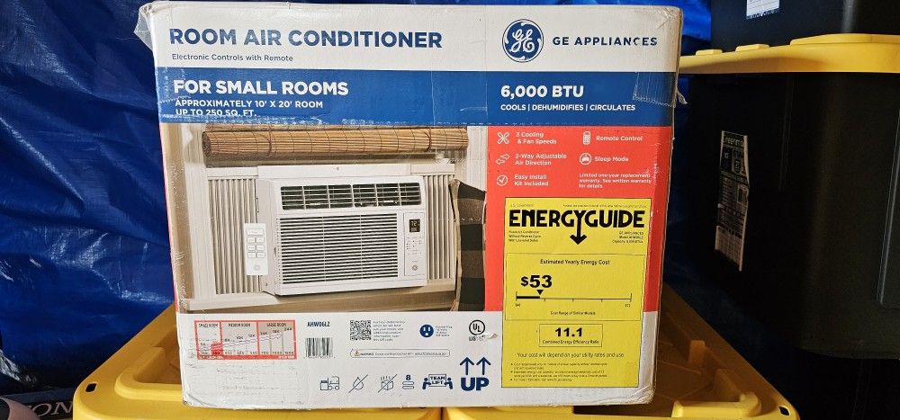 6000 BTU Window Air Conditioner