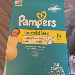 84 Count Newborn Diapers