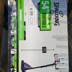 54" Portable Basketball Hoop