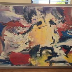 Very large Framed picture