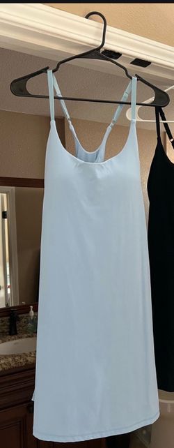 Light blue athletic dress