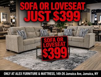 Ashley Sofa Or Loveseat Only $399