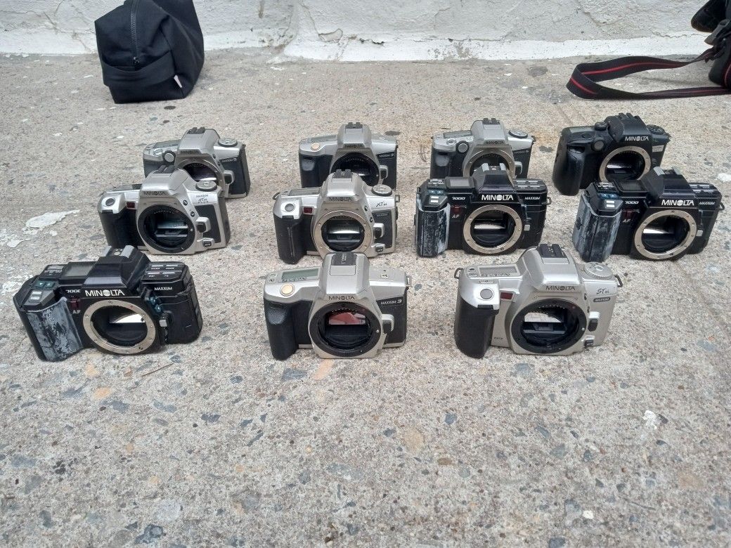 Minolta Film Camera Body Lot (Need Gone ASAP | Moving Sale !)