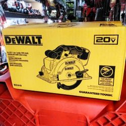 DeWalt 20V Max 6-1/2" / Po / Pulg  (165mm) Circular Saw. Tool-Only 