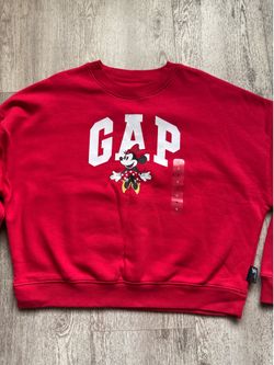minnie mouse gap sweatshirt