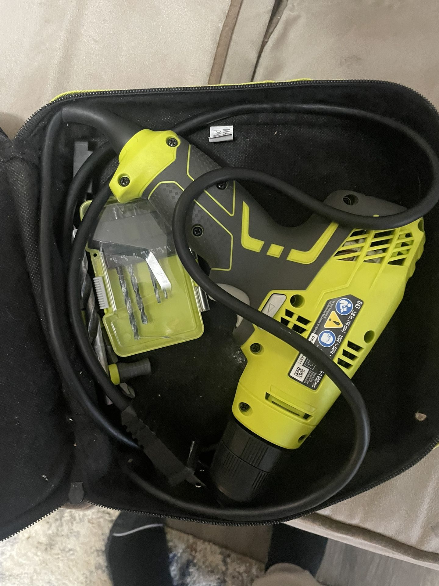 Ryobi Corded Drill