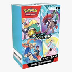 Pokemon Journey Together Booster Bundle NEW AND SEALED