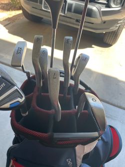 Set of Golf clubs  with bag— right handed