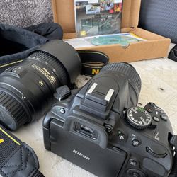 Mint Condition Nikon D5100 Bundle - Barely Used! (2 Lenses + Accessories)