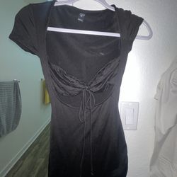 xs black dress 