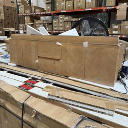 71” Bathroom Vanity In Wood Color Wall Mounted Cabinet Only 