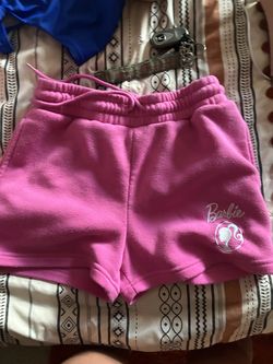 pink barbie shorts medium