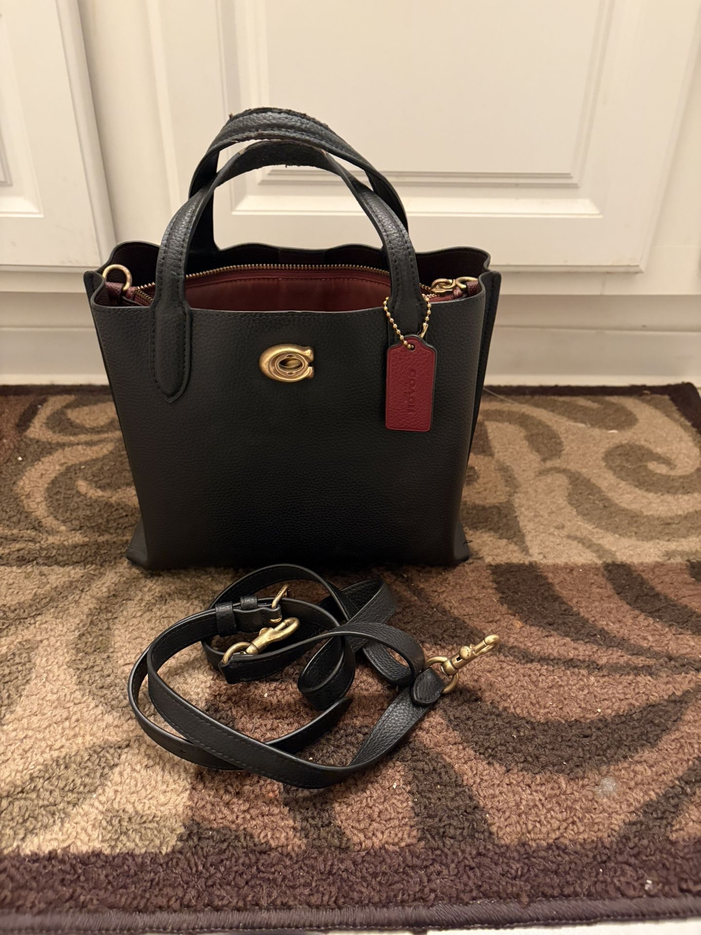Black Coach Purse