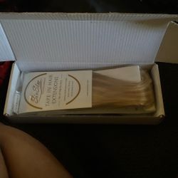 blonde/brown tape ins 