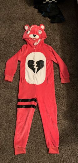 Fortnite Cuddle Team Leader costume onesie (size 8-12)