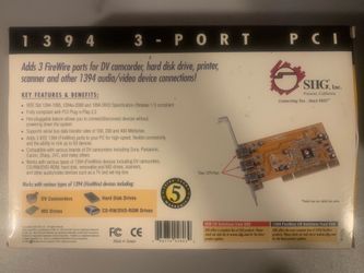 PC Adapter - FIREWIRE