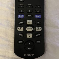 Sony RM-X118 OEM Original Car Audio Replacement Remote Control