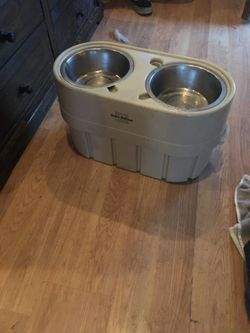 Water and food bowl