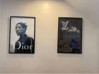 Designer Prints w Frames!!