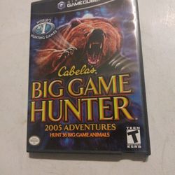 Nintendo GameCube Game Big Game Hunter Use