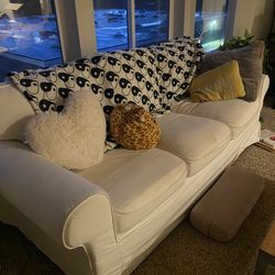 White couch