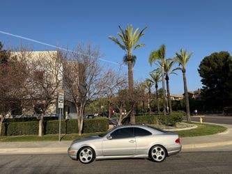 Mercedes-Benz CLK Coupe Silver