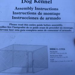 Paw Safe Dog Kennel 10x10x6