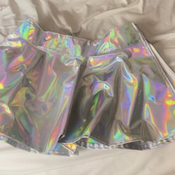 IHeartRaves Holographic Rave Skirt - Medium