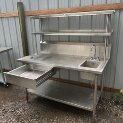 3 Compartment Sink And More Equipment