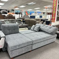 50% OFF Sleeper Sectional With Storage And More! ON SALE NOW!!