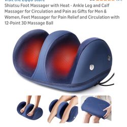 Shiatsu Foot Massager with Heat