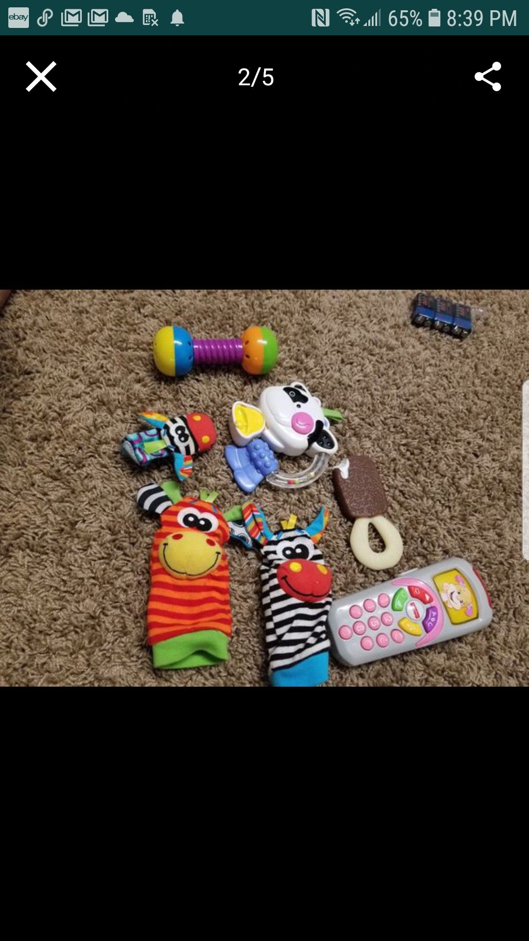 Babies 0/12 month 20 piece toy lot