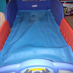 Spidey and Friends Toddler Bed And Toy Box